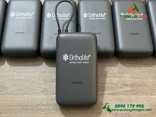 Pin Sạc Dự Phòng Xiaomi 20.000mAh – In Logo Doanh Nghiệp Ortholite