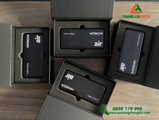 Pin Sạc Dự Phòng Energizer – In Logo Doanh Nghiệp HITACHI ari