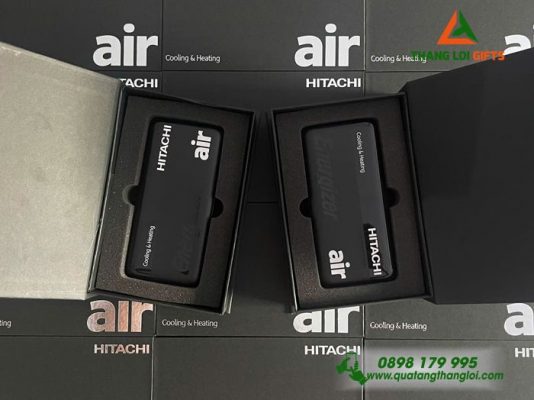 Pin Sạc Dự Phòng Energizer – In Logo Doanh Nghiệp HITACHI ari