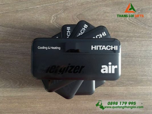 Pin Sạc Dự Phòng Energizer – In Logo Doanh Nghiệp HITACHI ari