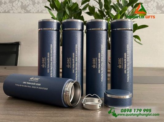 Bình Giữ Nhiệt 500ml - Khắc Logo ORC Trường Đại Học Bách Khoa