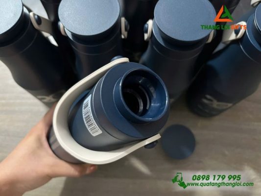 Bình Giữ Nhiệt Lock&Lock - Khắc Logo Trường ĐH Nông Lâm TP.HCM