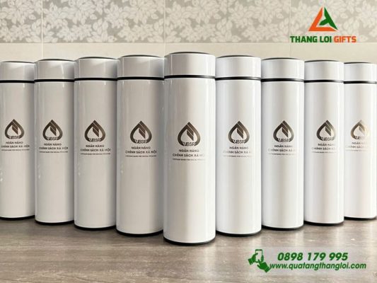 Bình Giữ Nhiệt 500ml - Khắc Logo Ngân Hàng VBSP Bắc Bình