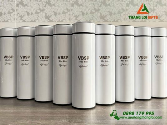 Bình Giữ Nhiệt 500ml - Khắc Logo Ngân Hàng VBSP Bắc Bình