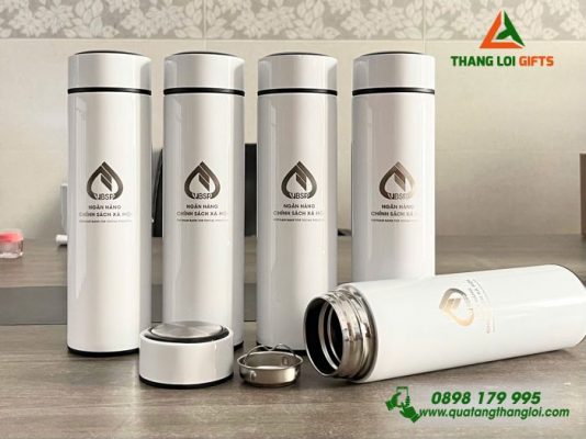 Bình Giữ Nhiệt 500ml - Khắc Logo Ngân Hàng VBSP Bắc Bình