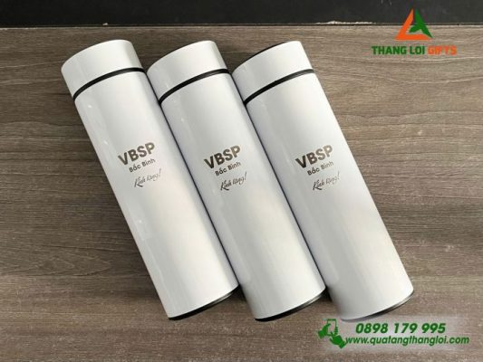 Bình Giữ Nhiệt 500ml - Khắc Logo Ngân Hàng VBSP Bắc Bình