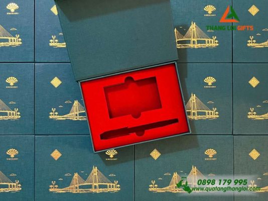 Set Quà Tặng (Namecard+Bút Parker) - In Khắc Logo Trung Sơn Pharma