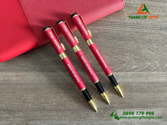Bút Ký Kim Loại Cao Cấp – Khắc Logo Doanh Nghiệp Thái Hương