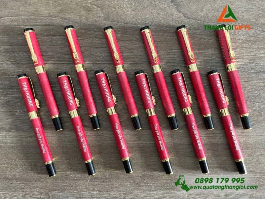 Bút Ký Kim Loại Cao Cấp – Khắc Logo Doanh Nghiệp Thái Hương