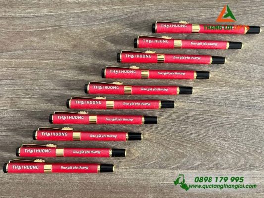 Bút Ký Kim Loại Cao Cấp – Khắc Logo Doanh Nghiệp Thái Hương