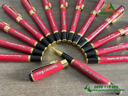 Bút Ký Kim Loại Cao Cấp – Khắc Logo Doanh Nghiệp Thái Hương