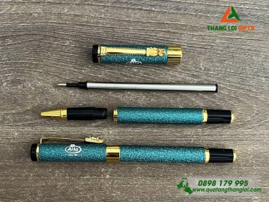 Bút Ký Kim Loại Khoen Hình Đầu Rồng - Khắc Logo Doanh Nghiệp Arla