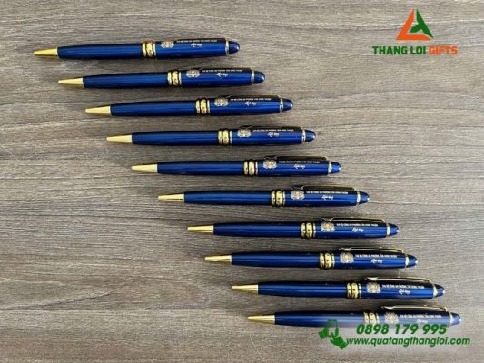 Bút Ký Kim Loại - Khắc Logo Chi Bộ Công An Phường Tân Hưng Thuận