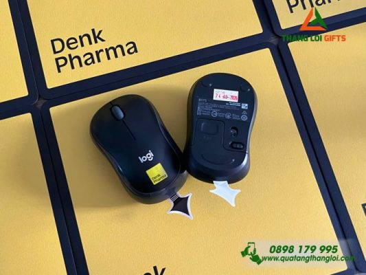 Chuột Không Dây Logitech B175 – In Logo Doanh Nghiệp Denk Pharma