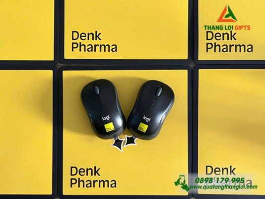 Chuột Không Dây Logitech B175 – In Logo Doanh Nghiệp Denk Pharma