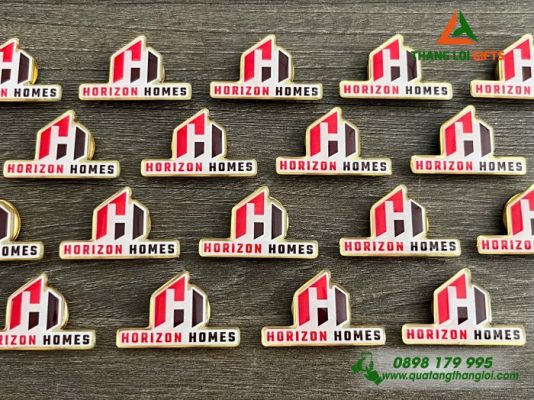 Huy Hiệu Cài Áo – Logo Doanh Nghiệp Horizon Homes