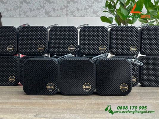 Loa Bluetooth Hoco Màu Đen - In Logo Doanh Nghiệp Trip.com