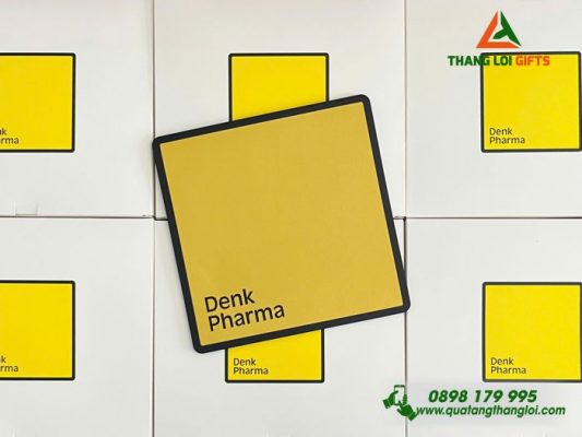 Lót Chuột Màu Vàng – In Logo DENK PHARMA