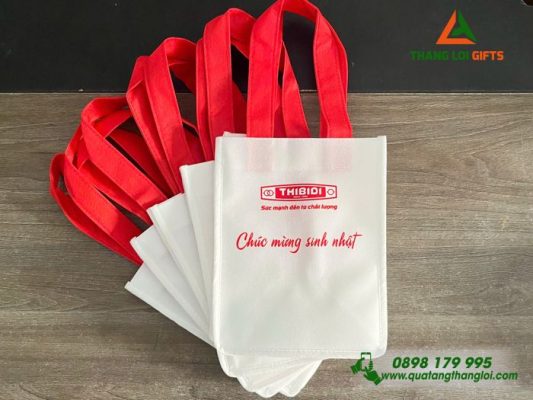 Túi Vải Không Dệt Mini – In Logo Doanh Nghiệp THIBIDI