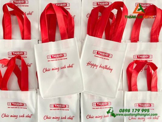 Túi Vải Không Dệt Mini – In Logo Doanh Nghiệp THIBIDI