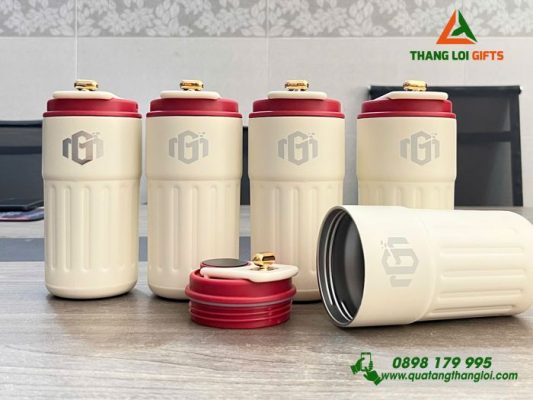 Ly Giữ Nhiệt 460ml - In Khắc Logo Doanh Nghiệp Công Nghệ Minh Cảng
