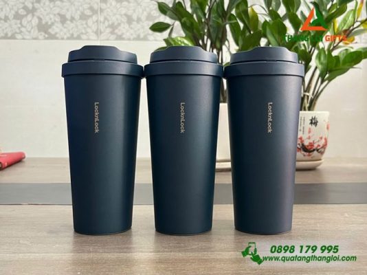 Ly Giữ Nhiệt Lock&Lock - Khắc Logo Trường Đại Học Kinh Tế Luật UEL