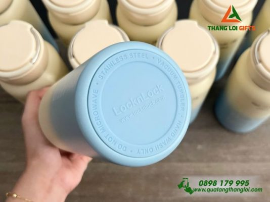 Bình Giữ Nhiệt Lock&Lock LHC4321 In Khắc Logo, Tên Doanh Nghiệp