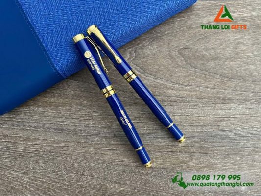 Bút Ký Kim Loại Nắp - Khắc Logo Doanh Nghiệp Hải Minh Shopping
