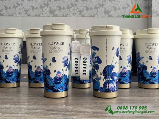Ly Giữ Nhiệt 530ml - Khắc Logo Doanh Nghiệp Hải Minh Shipping