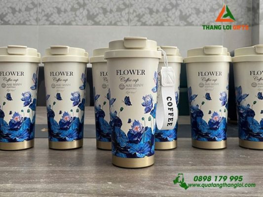 Ly Giữ Nhiệt 530ml - Khắc Logo Doanh Nghiệp Hải Minh Shipping