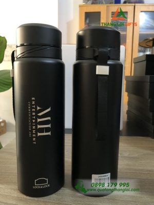 Bình Giữ Nhiệt Lock&Lock 800ml Khắc Logo Doanh Nghiệp MH Entertainment