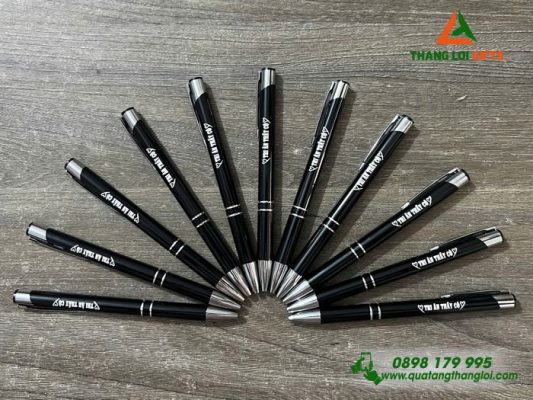 Bút Bi Kim Loại Khắc Tên Tri Ân Thầy Cô