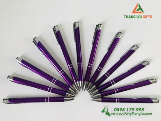 Bút Bi Kim Loại Khắc Tên, Logo Theo Yêu Cầu
