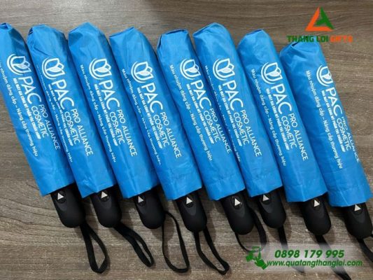 Dù Cầm Tay Gấp 3 In Logo Doanh Nghiệp PRO ALLIANCE COSMETIC