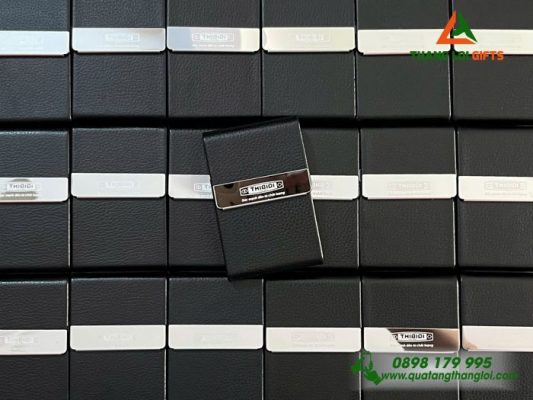Hộp Đựng Cạc Visit Cao Cấp Khắc Logo Doanh Nghiệp THIBIDI