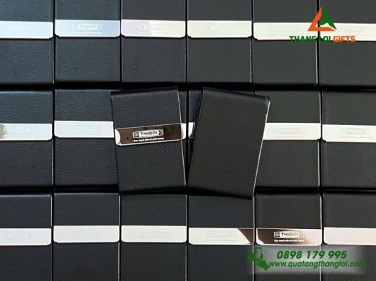 Hộp Đựng Cạc Visit Cao Cấp Khắc Logo Doanh Nghiệp THIBIDI