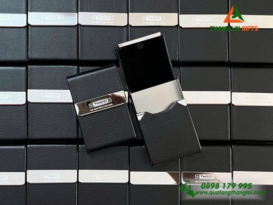 Hộp Đựng Cạc Visit Cao Cấp Khắc Logo Doanh Nghiệp THIBIDI