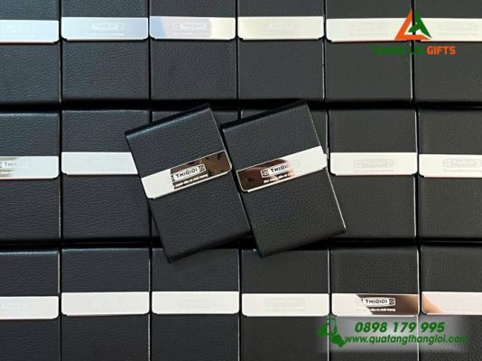 Hộp Đựng Cạc Visit Cao Cấp Khắc Logo Doanh Nghiệp THIBIDI