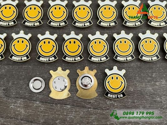  Huy Hiệu Đồng Đổ Màu Hình Mặt Cười Best