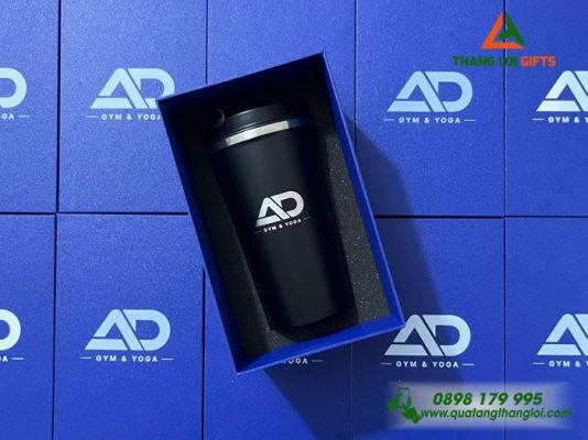 Ly Giữ Nhiệt 510ml Khắc Logo AD Gym & Yoga