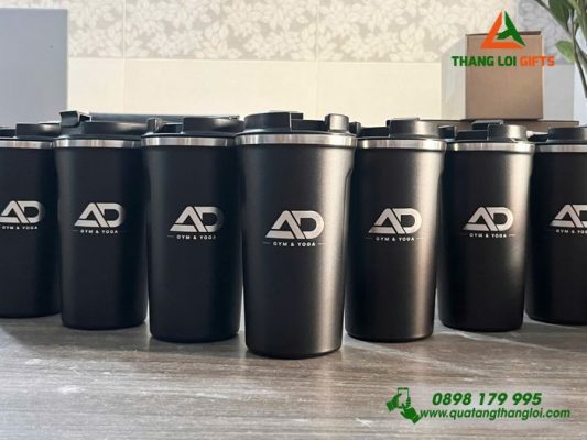 Ly Giữ Nhiệt 510ml Khắc Logo AD Gym & Yoga