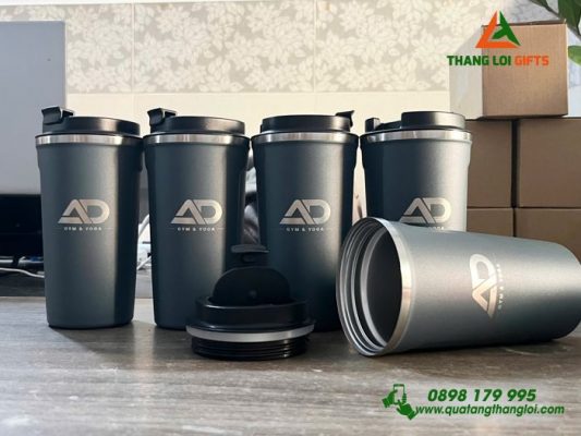 Ly Giữ Nhiệt 510ml Khắc Logo AD Gym & Yoga