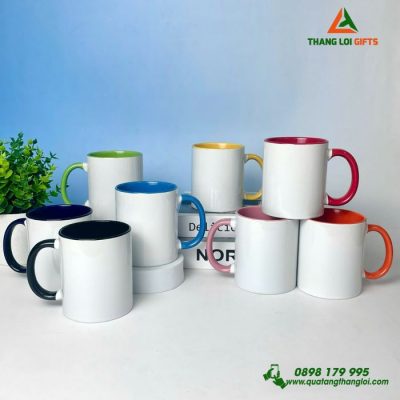 Cốc Sứ In Logo Theo Yêu Cầu Làm Quà Tặng