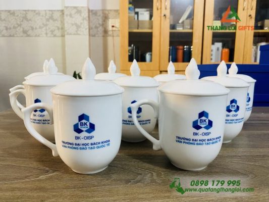 Ly Sứ Bát Tràng In Logo Trường Đại Học Bách Khoa