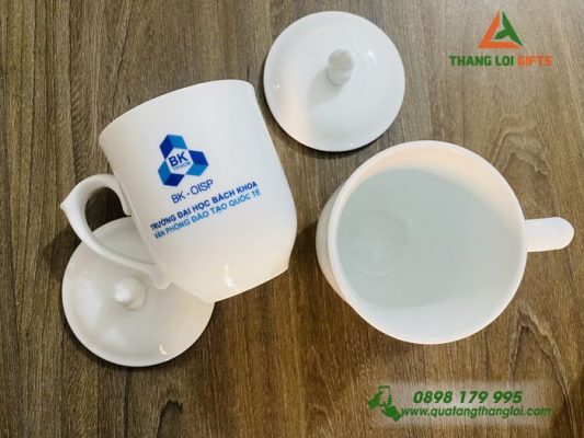 Ly Sứ Bát Tràng In Logo Trường Đại Học Bách Khoa