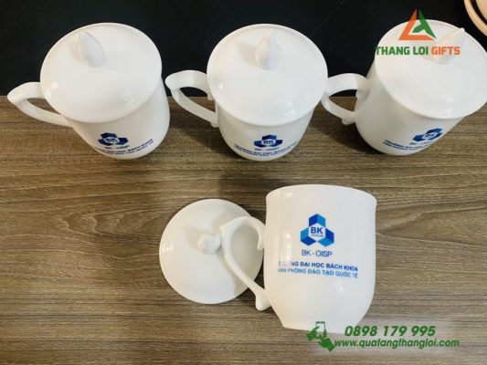 Ly Sứ Bát Tràng In Logo Trường Đại Học Bách Khoa