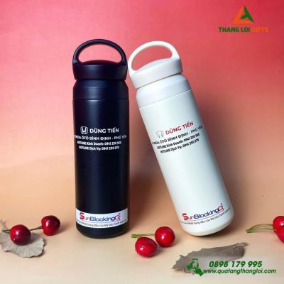  Bình Giữ Nhiệt 500ml In Khắc Theo Yêu Cầu