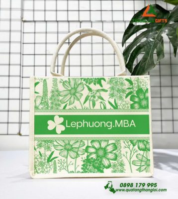 Túi Vải Đay In Logo Hình Ảnh Doanh Nghiệp Theo Yêu Cầu