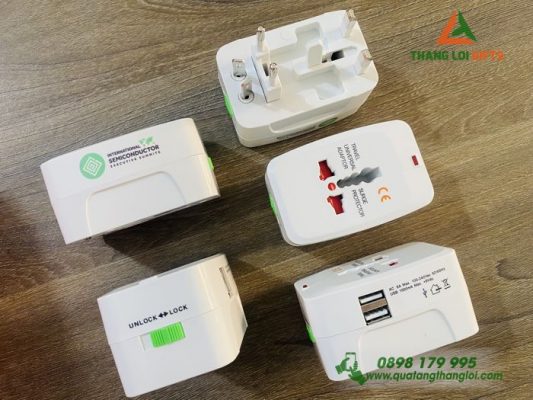 Adapter Du Lịch In Logo Doanh Nghiệp SEMICONDUCTOR