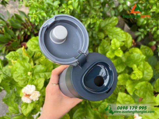 Bình Giữ Nhiệt Lock&Lock LHC3275 Khắc Logo Shinhan Bank Cambodia